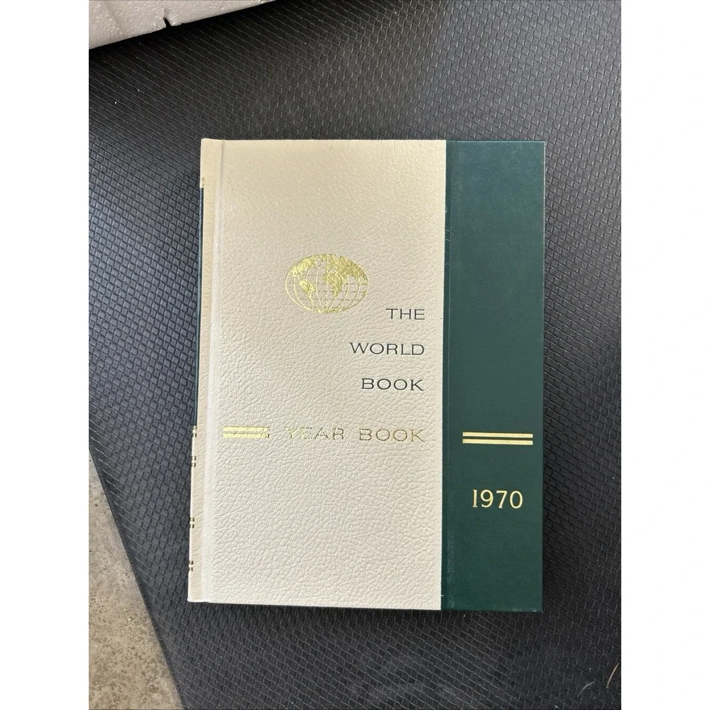 1970 The World Book Encyclopedia Yearbook 1969 Year in Review